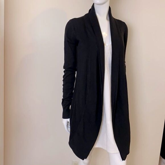 Guess Black Shawl Collar cardigan - Picture 1 of 7